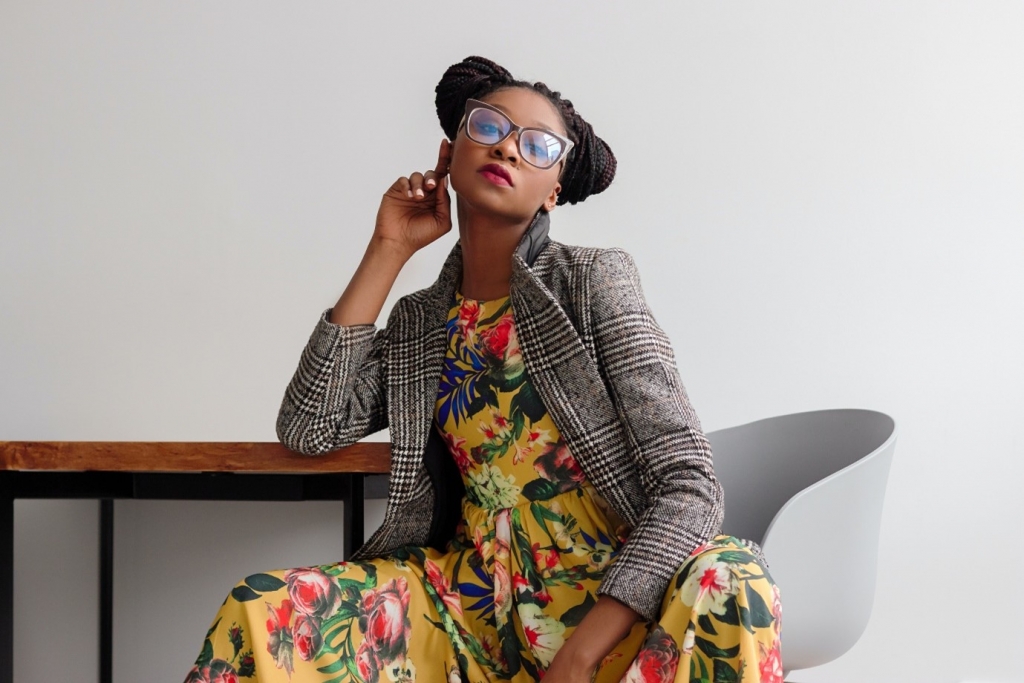 Woman Wearing Classy Clothing