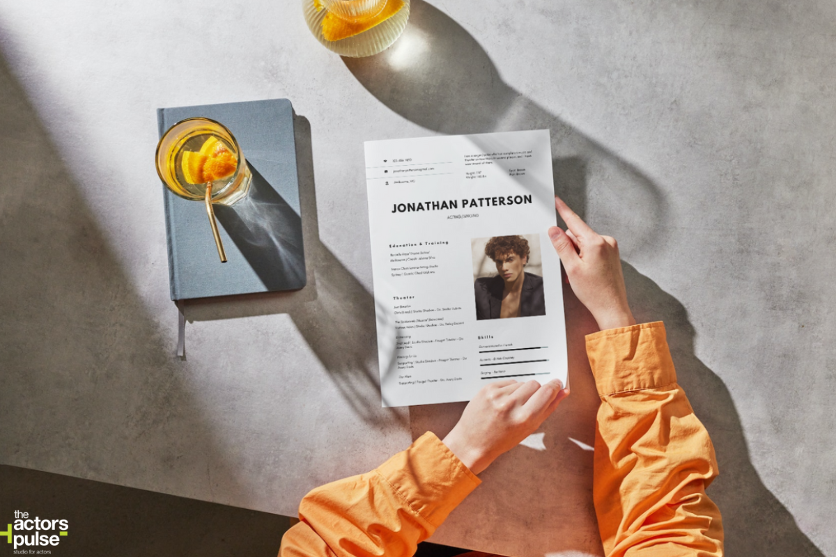 Acting resume