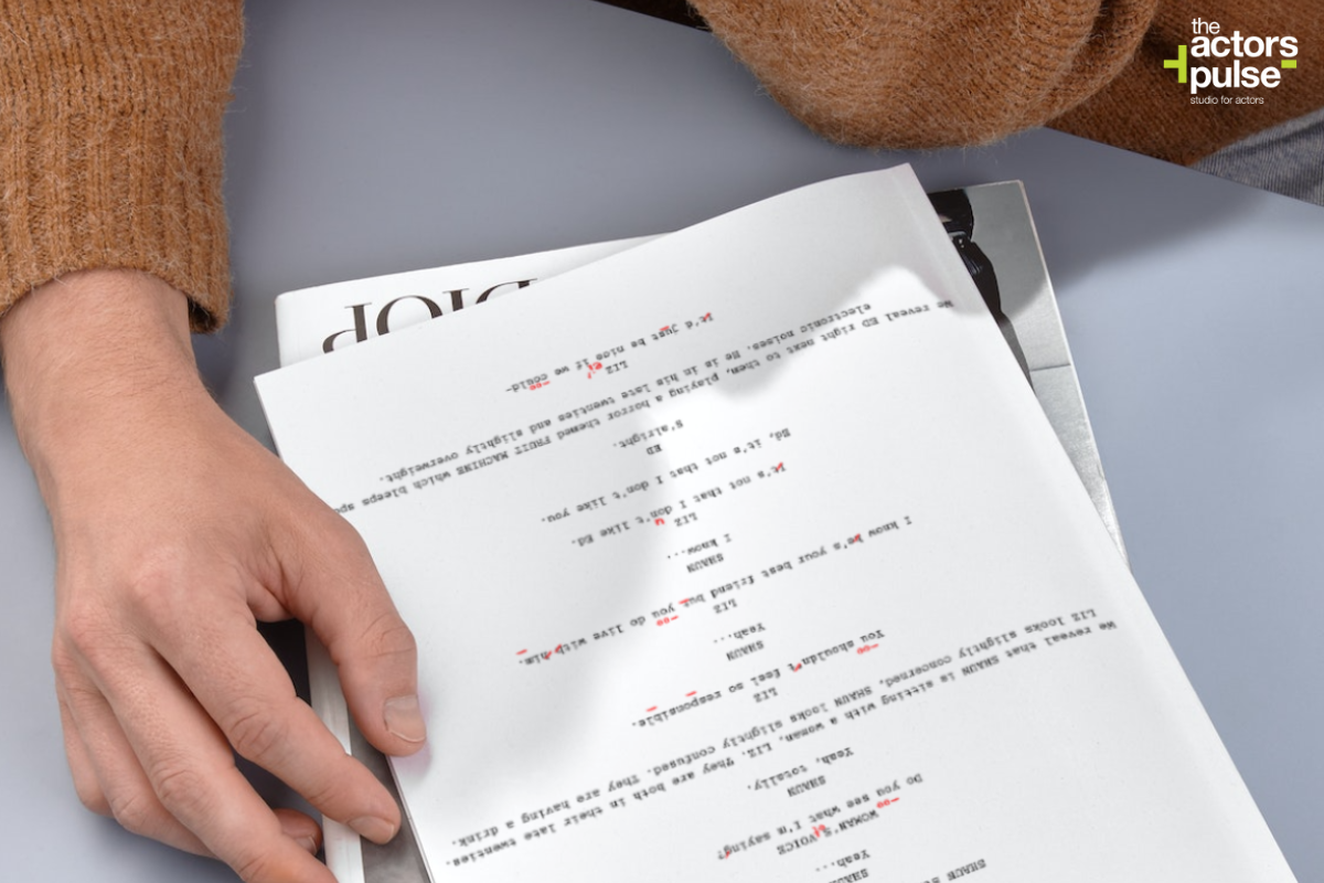 Dialect notations on script