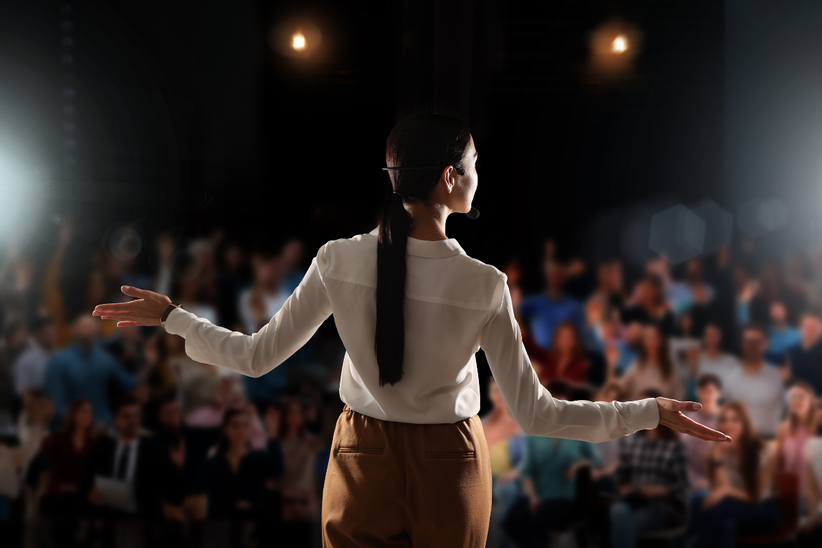 Train your voice for projection and precision