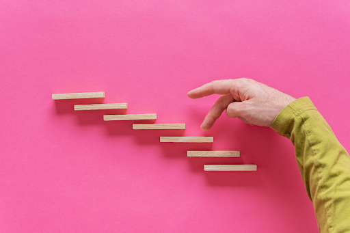 Each job or opportunity can step you up to your next