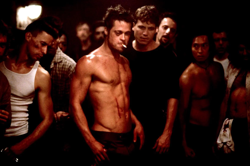 Brad Pitt in Fight Club
