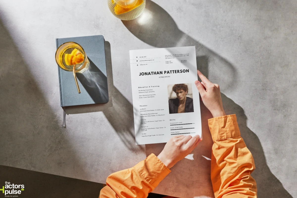 Acting resume