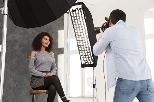 Getting headshot photos taken