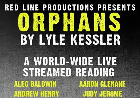 Orphans theatre production featuring Actors Pulse alumni Aaron Glenane