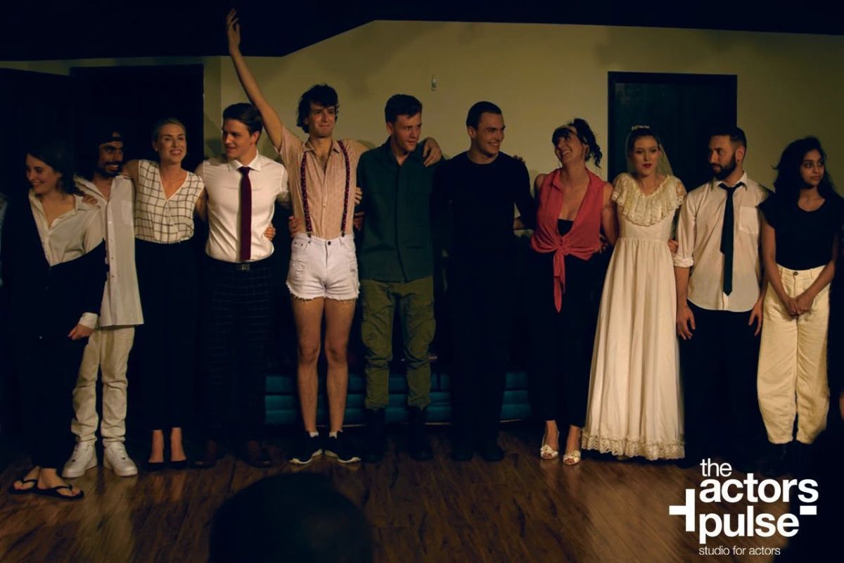 Acting class at The Actors Pulse
