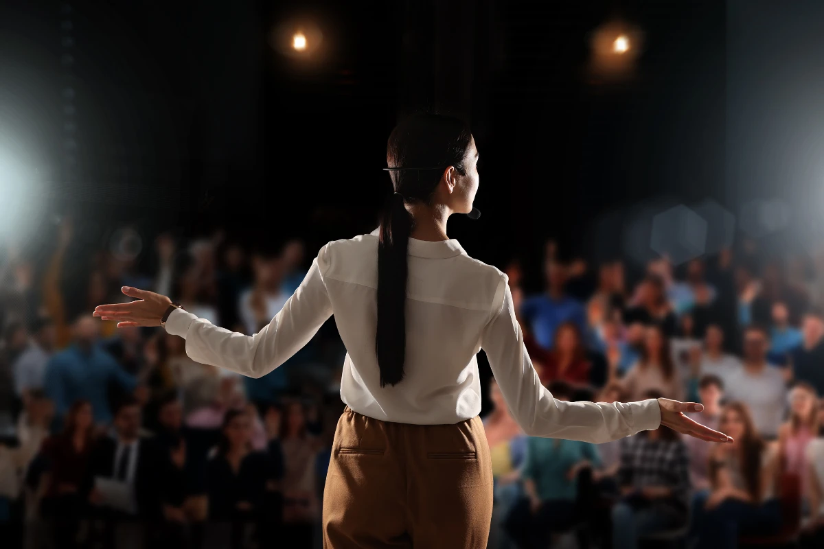 Train your voice for projection and precision