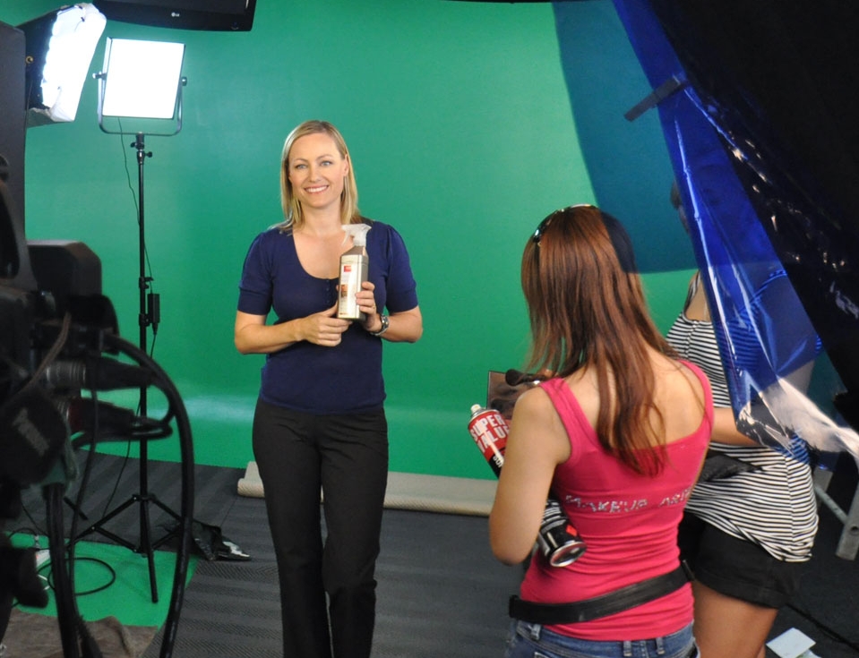 professional shoots at the Green Screen Studio