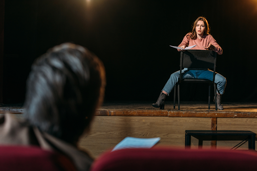 Use body language to convey your acting during auditions