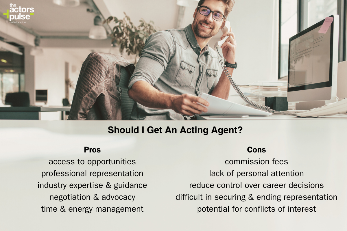 Pros and cons of having an agent